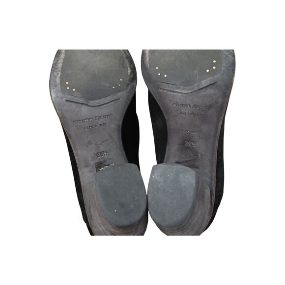 Officine Creative Sabine Ankle Booties In Black Suede Women’s Size 39.5 - Picture 14 of 15